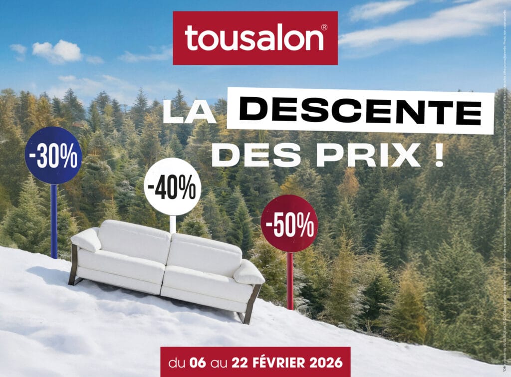 affiche la descente des prix