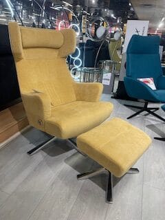 MY PLACE fauteuil + pouf kit sound